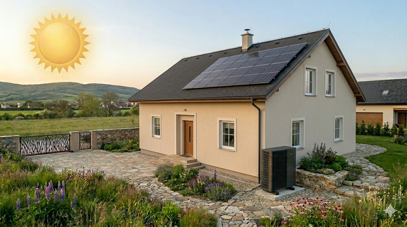 Marea Britanie obligă panourile fotovoltaice și pompele de căldură în toate casele noi. Ce face România?