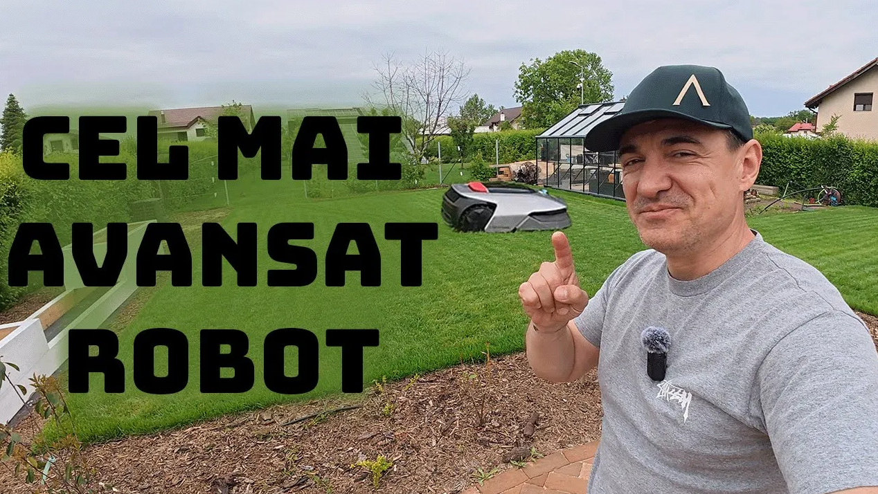 CEL MAI AVANSAT ROBOT DE TUNS IARBA ÎN 2025