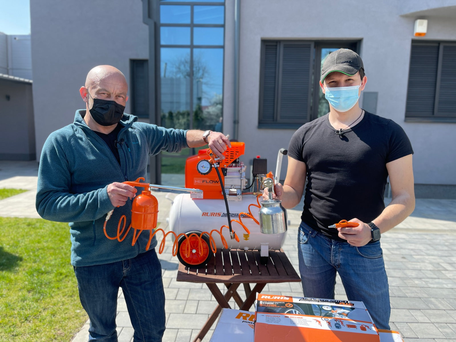 Câte lucruri poți face cu un compresor?