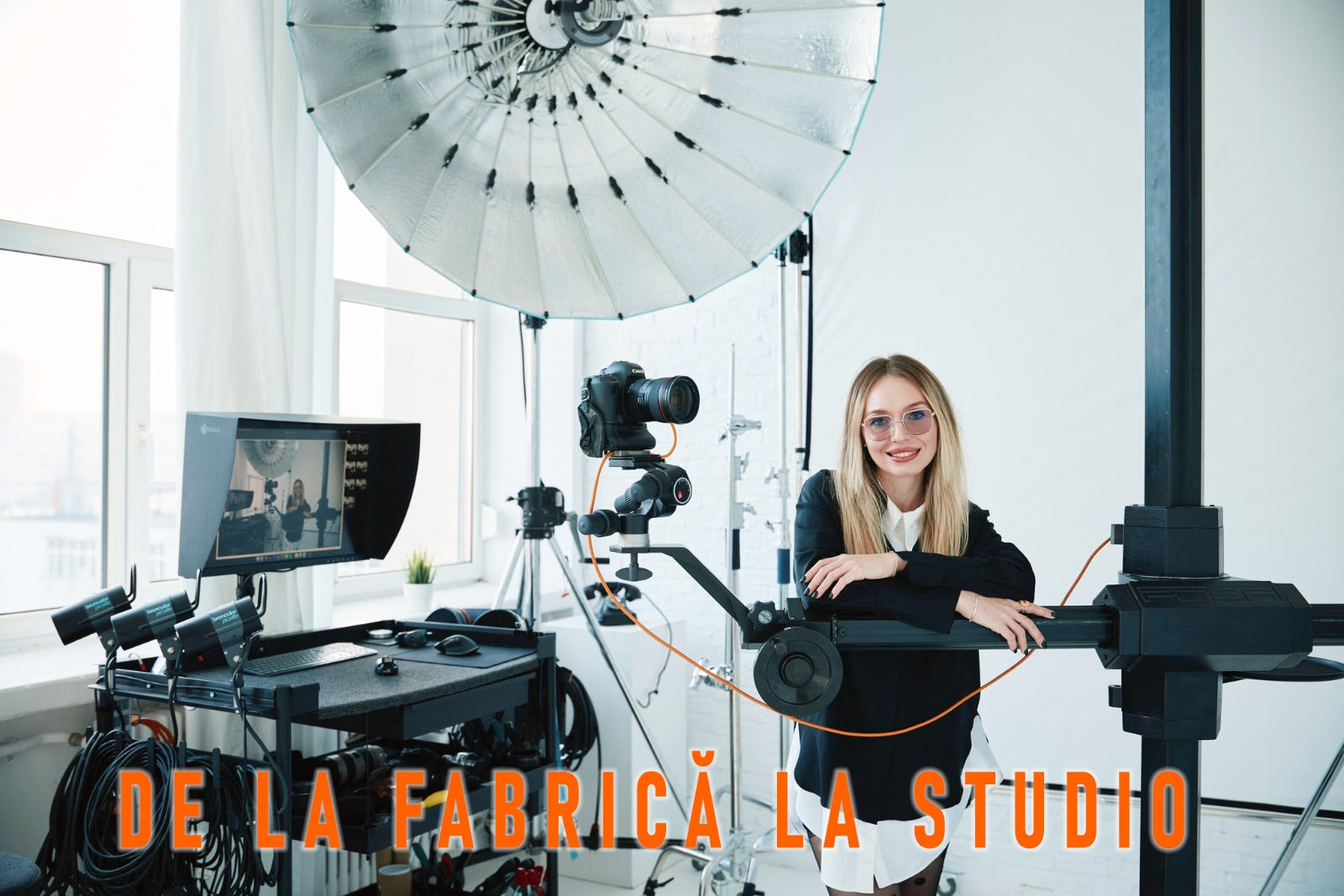 SPAȚIU INDUSTRIAL TRANSFORMAT ÎN STUDIO FOTO