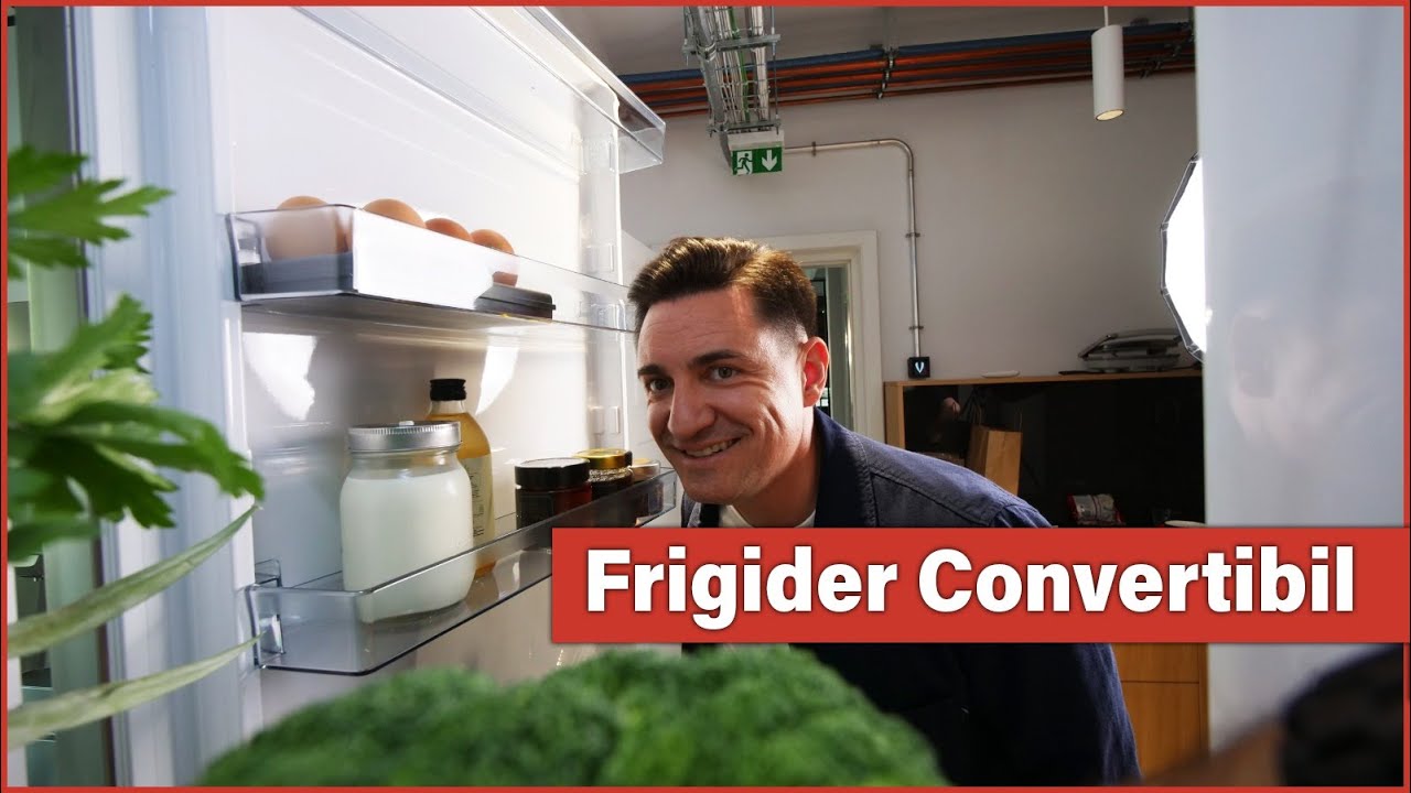 Frigiderul cu Congelator Convertibil - CaseBune.ro