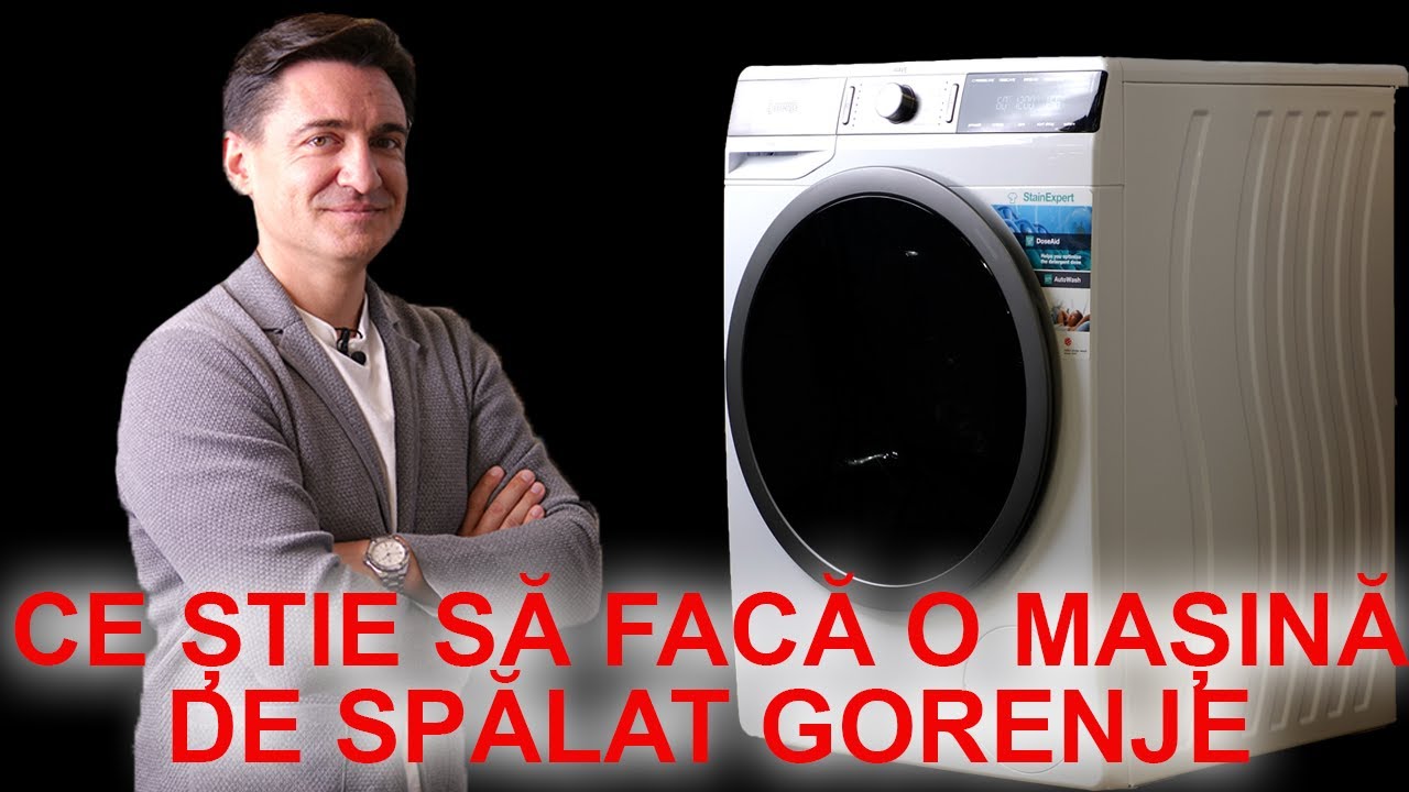 Ce știe să facă o mașină de spălat Gorenje?