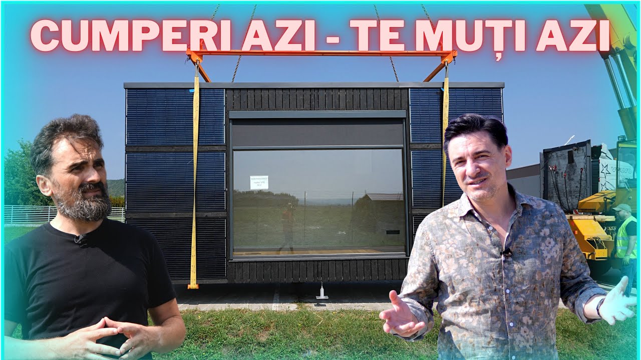 Casa pasivă ”construită” într-o zi - Review de TINY HOUSE