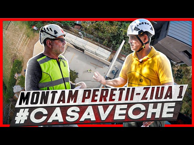 #casaveche ep.17 - Montăm pereții - Ziua 1 din 4