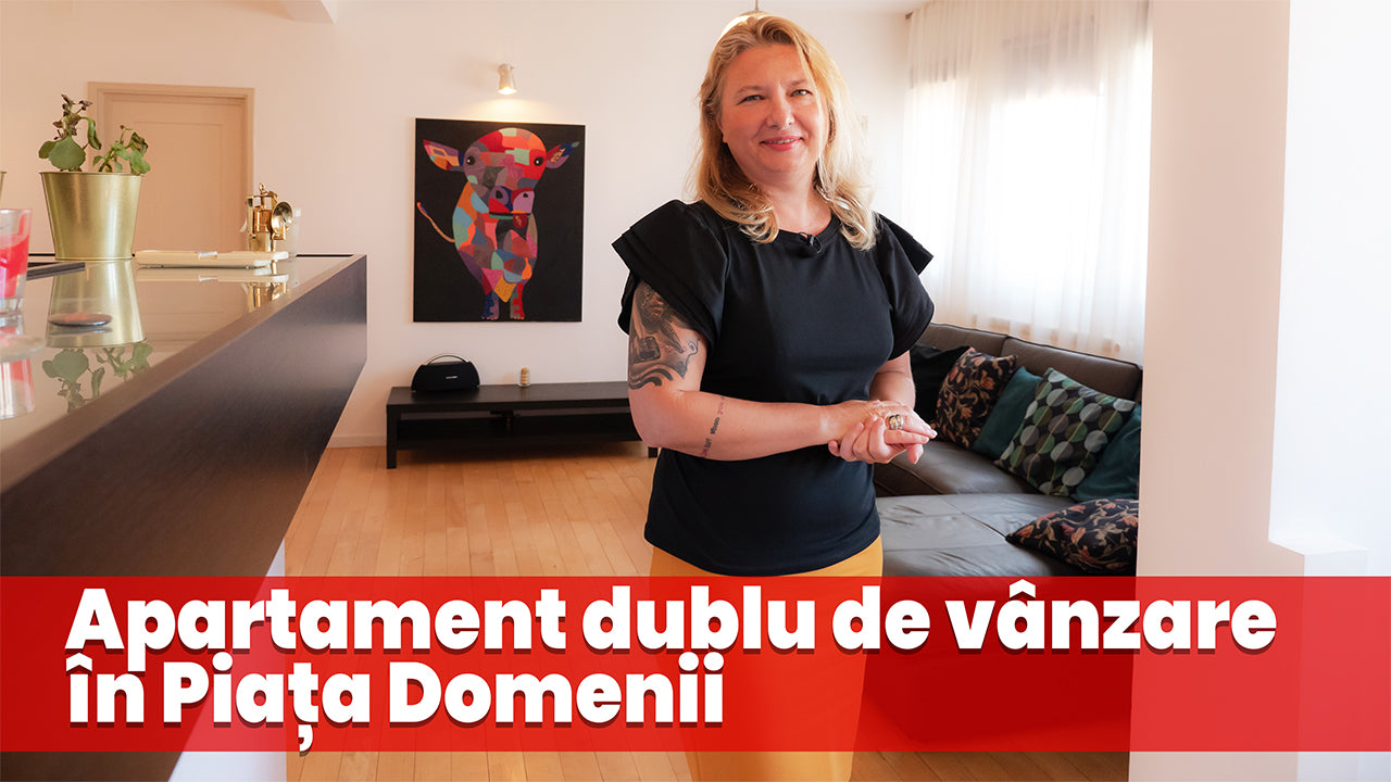 Apartament dublu de vânzare în Piața Domenii