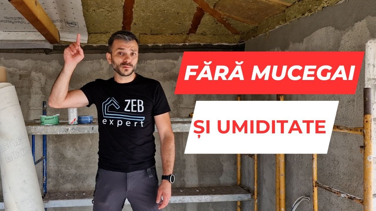 CUM PROTEJEZI IZOLAȚIA ACOPERIȘULUI DE UMIDITATE ȘI MUCEGAI