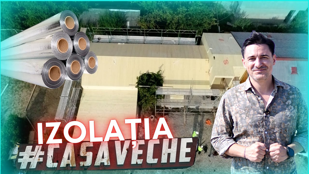 #casaveche ep.28 - Cum o izolăm corect, folii și benzi adezive