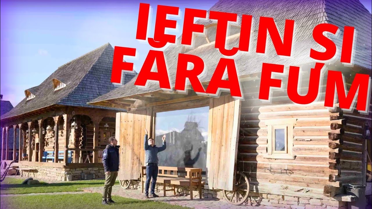 Case tradiționale încălzite și răcite ieftin și fără fum