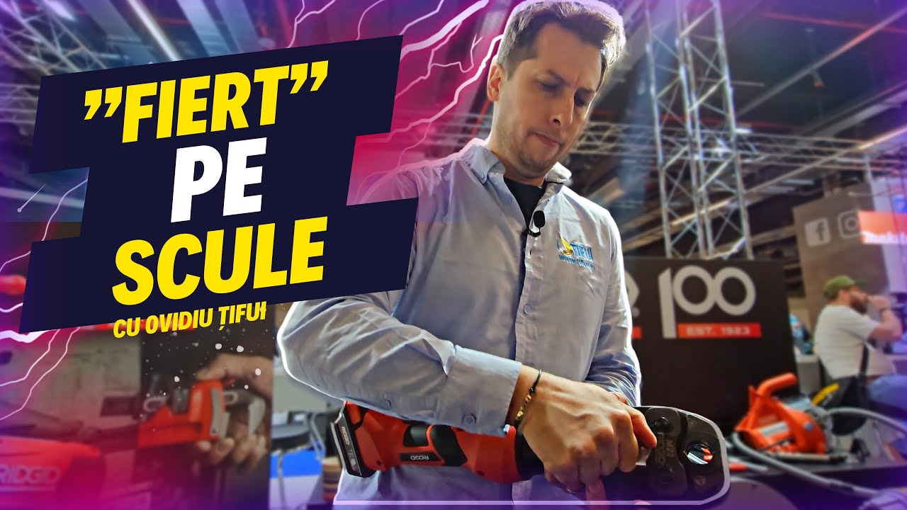 SCULE RIDGID din 2023 - Târgul ISH Frankfurt