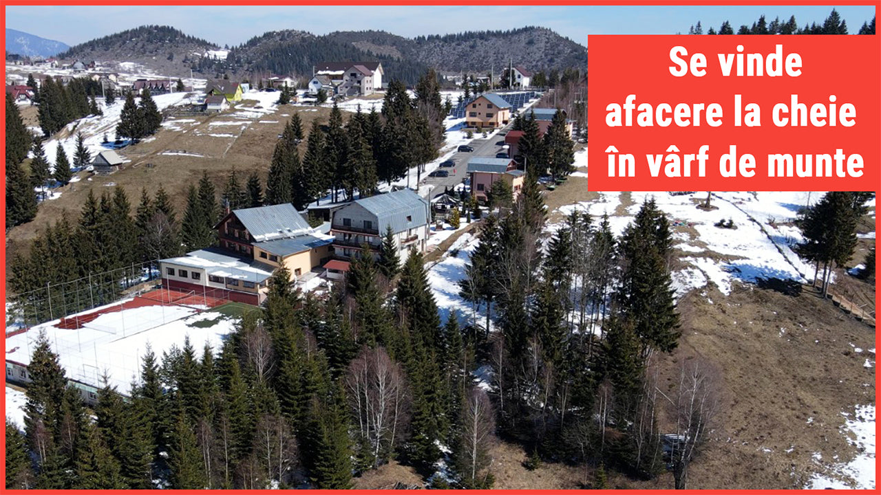 Se vinde afacere la cheie în vârf de munte