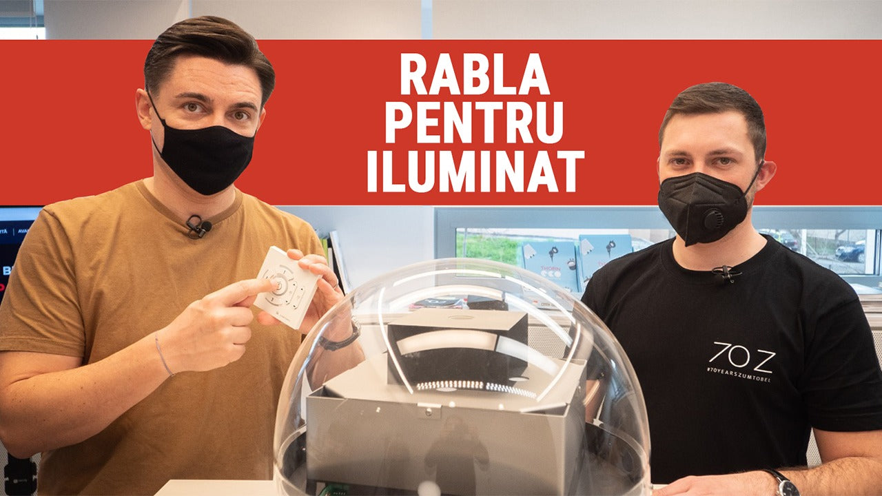 Rabla pentru iluminat cu bonus pentru sistemul smart #ad