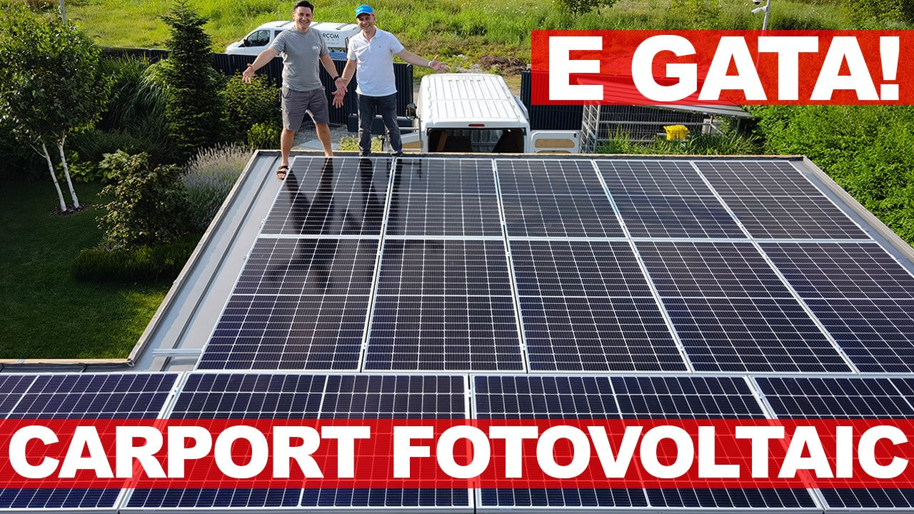 Carportul solar de la #casabuhnici - ep 2