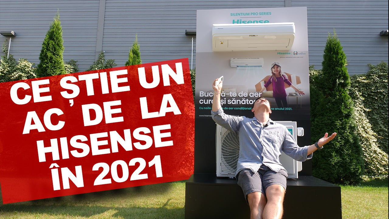 Ce știe un aparat de aer condiționat de la Hisense în 2021