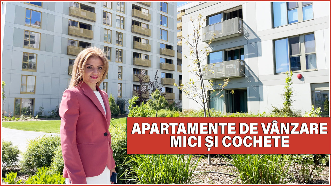 Apartamente de vânzare, mici și cochete