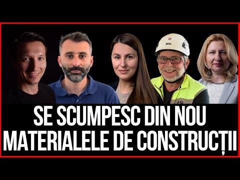 Se scumpesc din nou materialele de construcții