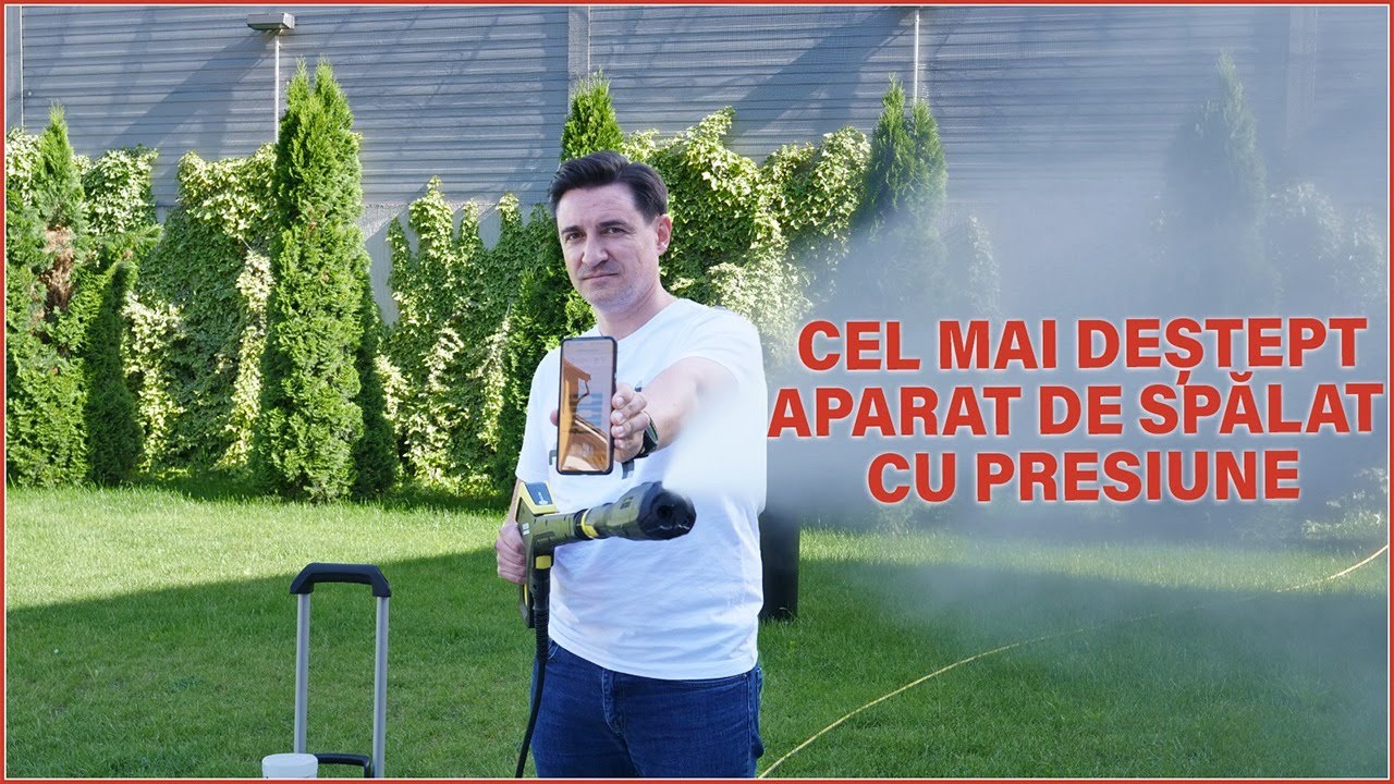 Cel mai deștept aparat de spălat cu presiune