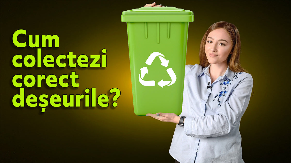 Cum colectezi corect deșeurile? Îți explicăm simbolurile reciclării
