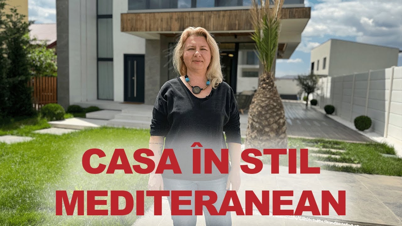CASĂ SMART, CONSTRUITĂ ÎN STIL MEDITERANEAN, DE VÂNZARE