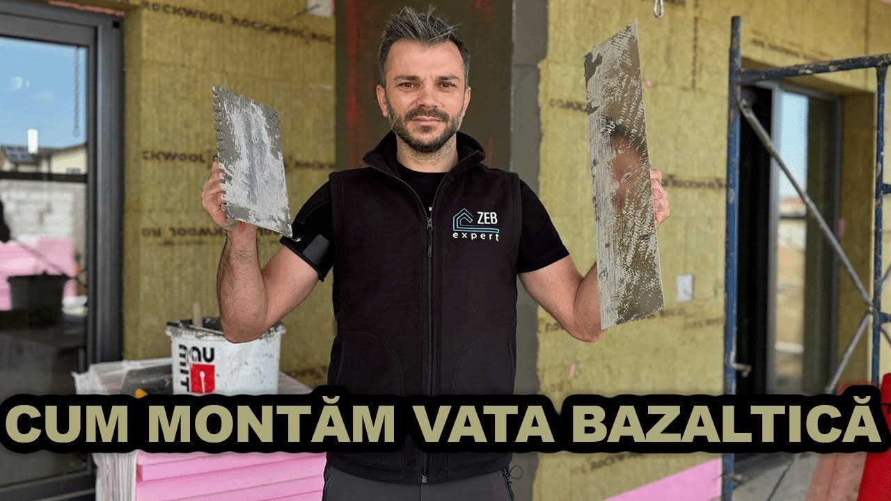 CUM SE MONTEAZĂ CORECT TERMOSISTEMUL CU VATĂ BAZALTICĂ